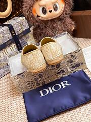 DIOR | Granville Espadrille Oblique Embroidered Cotton 02 - 3