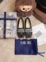 DIOR | Granville Espadrille Oblique Embroidered Cotton 03 - 1