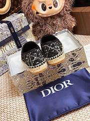 DIOR | Granville Espadrille Oblique Embroidered Cotton 03 - 3