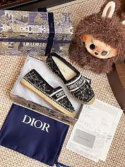 DIOR | Granville Espadrille Oblique Embroidered Cotton 03 - 2