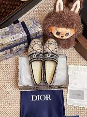 DIOR | Granville Espadrille Oblique Embroidered Cotton 04 - 4