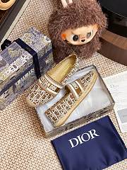 DIOR | Granville Espadrille Oblique Embroidered Cotton 05 - 5