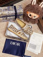 DIOR | Granville Espadrille Oblique Embroidered Cotton 05 - 4