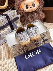 DIOR | Granville Espadrille Oblique Embroidered Cotton 06 - 5