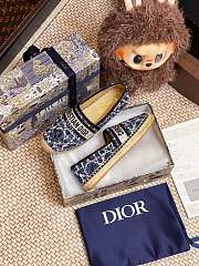 DIOR | Granville Espadrille Oblique Embroidered Cotton 07 - 4