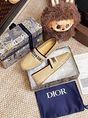 DIOR | Granville Espadrille Oblique Embroidered Cotton 08 - 6