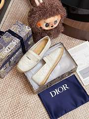 DIOR | Granville Espadrille Oblique Embroidered Cotton 09 - 5