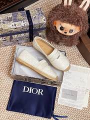 DIOR | Granville Espadrille Oblique Embroidered Cotton 09 - 3