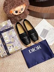 DIOR | Granville Espadrille Oblique Embroidered Cotton 10 - 1