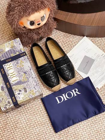 DIOR | Granville Espadrille Oblique Embroidered Cotton 10