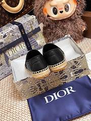 DIOR | Granville Espadrille Oblique Embroidered Cotton 10 - 5