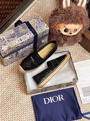 DIOR | Granville Espadrille Oblique Embroidered Cotton 10 - 4