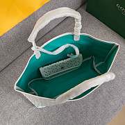 GOYARD | Saint Louis Claire-Voie GM Bag In Green - 6