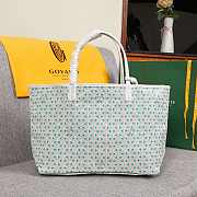 GOYARD | Saint Louis Claire-Voie GM Bag In Green - 5