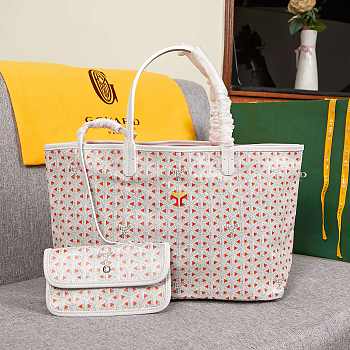 GOYARD | Saint Louis Claire-Voie GM Bag In Orange
