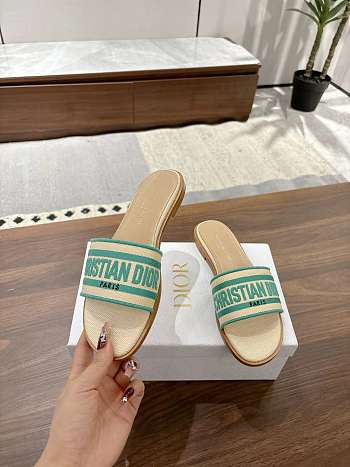 DIOR | Dway Slide Aquamarina In Green 