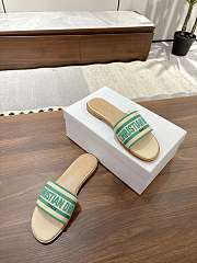 DIOR | Dway Slide Aquamarina In Green  - 5