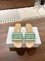 DIOR | Dway Slide Aquamarina In Green  - 4