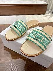 DIOR | Dway Slide Aquamarina In Green  - 2