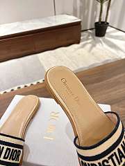DIOR | Dway Slide Aquamarina In Navy Blue - 4