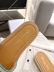 DIOR | Dway Slide Aquamarina 4.5 cm In Green - 3