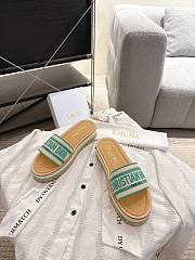 DIOR | Dway Slide Aquamarina 4.5 cm In Green - 2