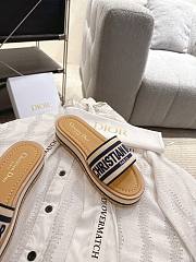 DIOR | Dway Slide Aquamarina 4.5 cm In Navy Blue - 5