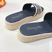 DIOR | Ivieta Dway Sandals In Navy Blue - 5