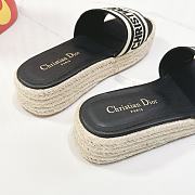 DIOR | Ivieta Dway Sandals In Navy Black - 6