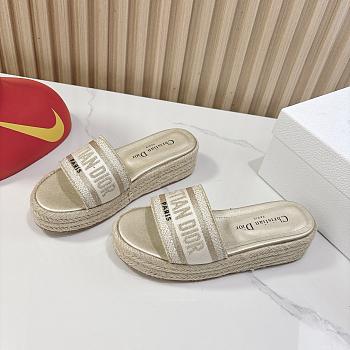 DIOR | Ivieta Dway Sandals In Gray
