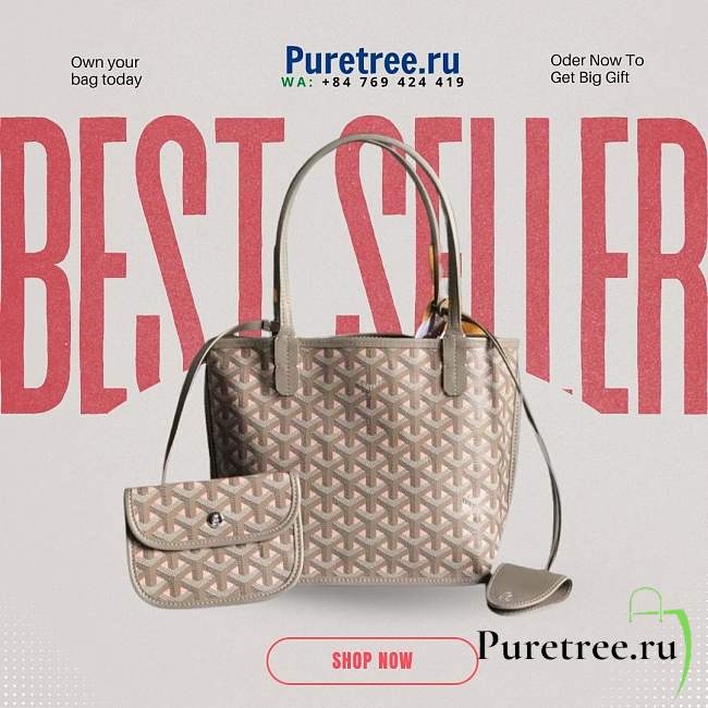 GOYARD | Tote Bag In Pink - 1