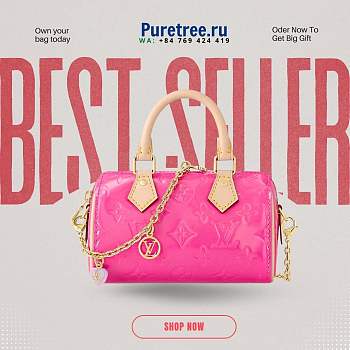 LOUIS VUITTON | Nano Speedy Monogram In Pink