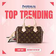 Louis Vuitton | Speedy Bandoulière 20 Black Monogram Canvas M46234 - 20.5 x 13.5 x 12cm - 1