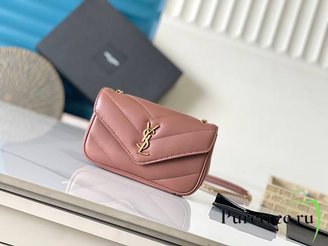 YSL | Saint Laurent Mini Loulou In Pink - 1