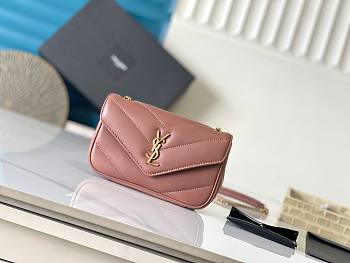 YSL | Saint Laurent Mini Loulou In Pink