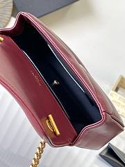 YSL | Saint Laurent Mini Loulou In Burgundy - 6