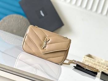 YSL | Saint Laurent Mini Loulou In Beige