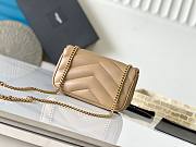 YSL | Saint Laurent Mini Loulou In Beige - 5
