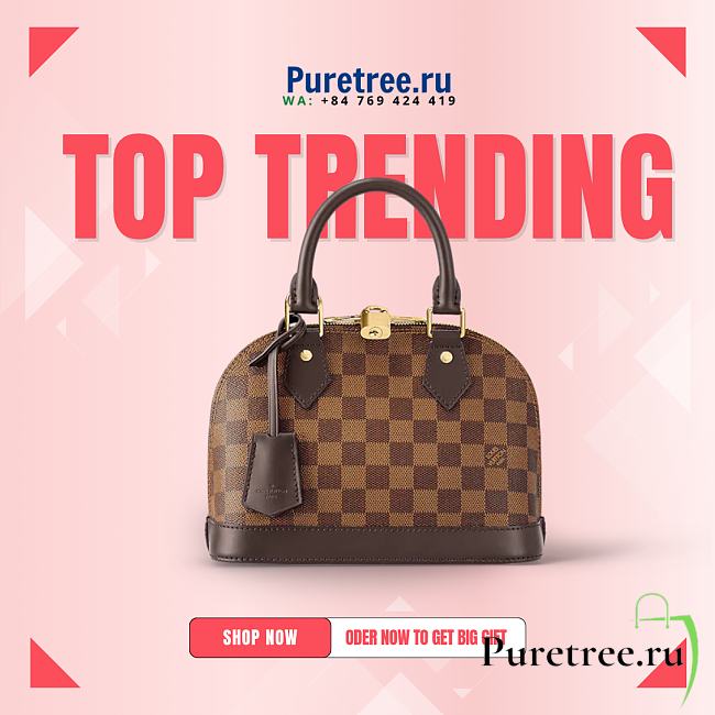 Louis Vuitton Alma BB Damier Ebene | N41221 - 1