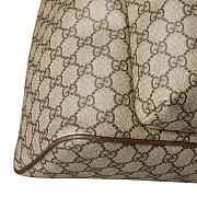 GUCCI | Ophidia medium backpack Beige and dark brown GG Monogram coated fabric - 2