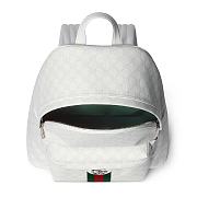 GUCCI | Ophidia medium backpack White soft GG Supreme - 5