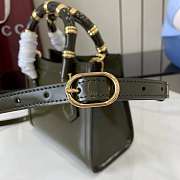GUCCI | Diana small tote bag Forest green shiny - 4