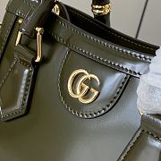GUCCI | Diana small tote bag Forest green shiny - 2
