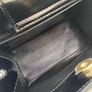 GUCCI | Diana small tote bag Black shiny - 5