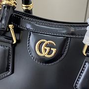 GUCCI | Diana small tote bag Black shiny - 2