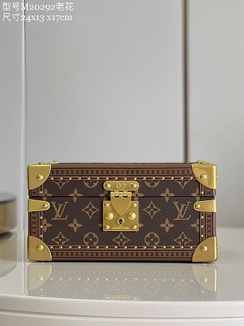 LOUIS VUITTON | Coffret Trésor 24 S-lock closure system Rose Ballerine