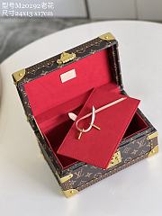 LOUIS VUITTON | Coffret Trésor 24 S-lock closure system Rouge Fusion - 6