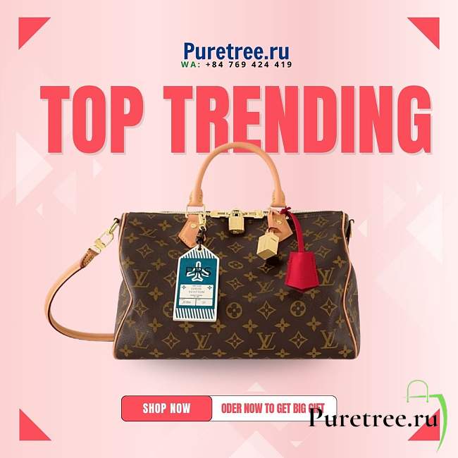 LOUIS VUITTON | Speedy Soft 30 Crafty M11945 - 1