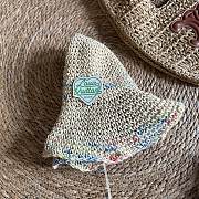 LOUIS VUITON | Rainbow color straw bucket hat 02 - 5