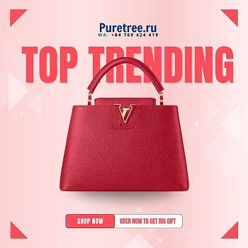 Louis Vuitton | Capucines BB Taurillon Leather M20513 - 27 x 18 x 9cm